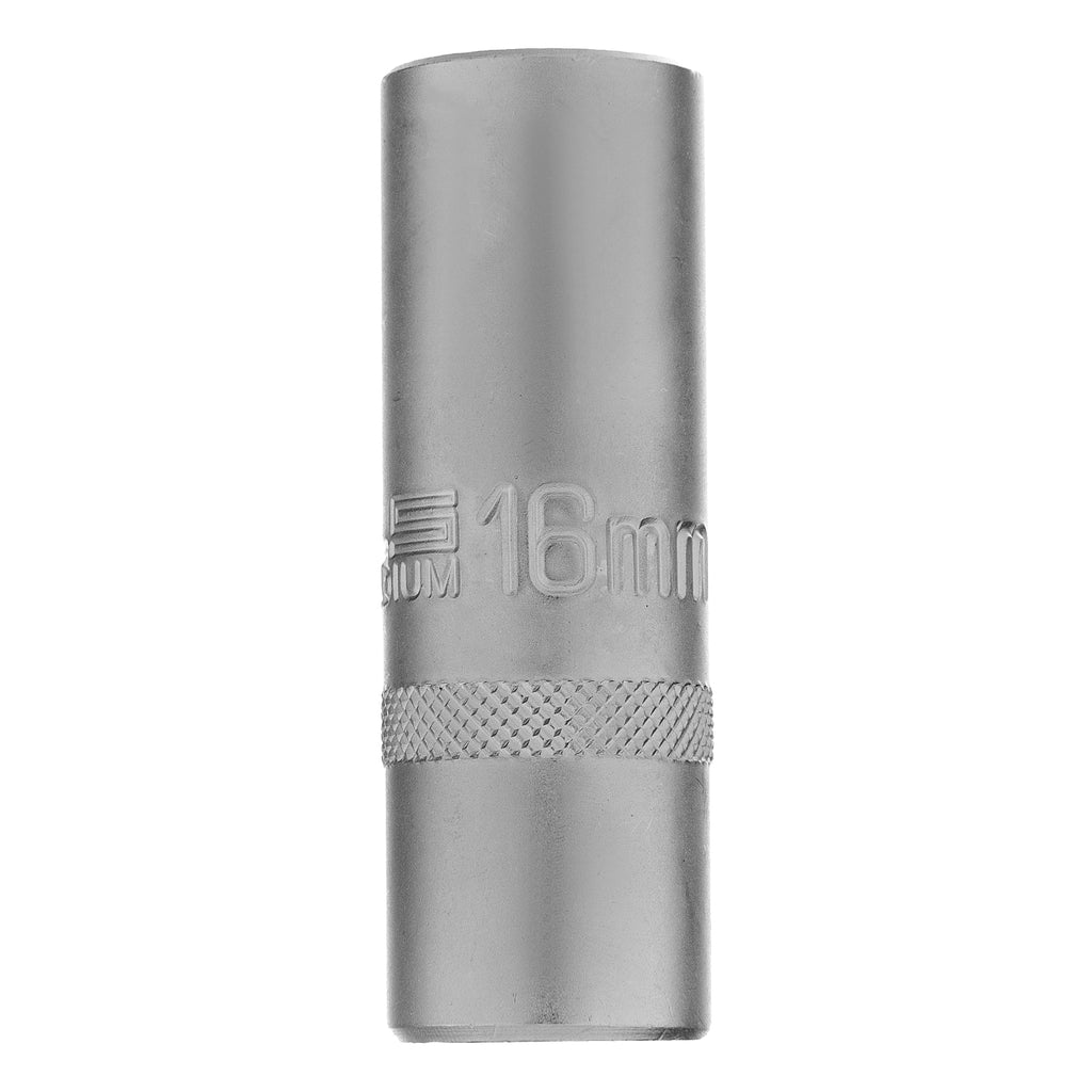 Вложка за автомобилни свещи, 16 мм, 12-стенна 1/2"// Stels