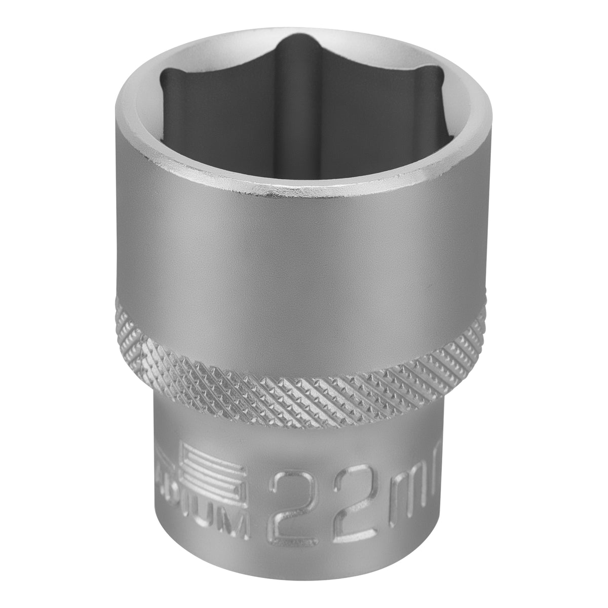 Вложка 22 мм, 6-стенна, CrV, 1/2"  STELS