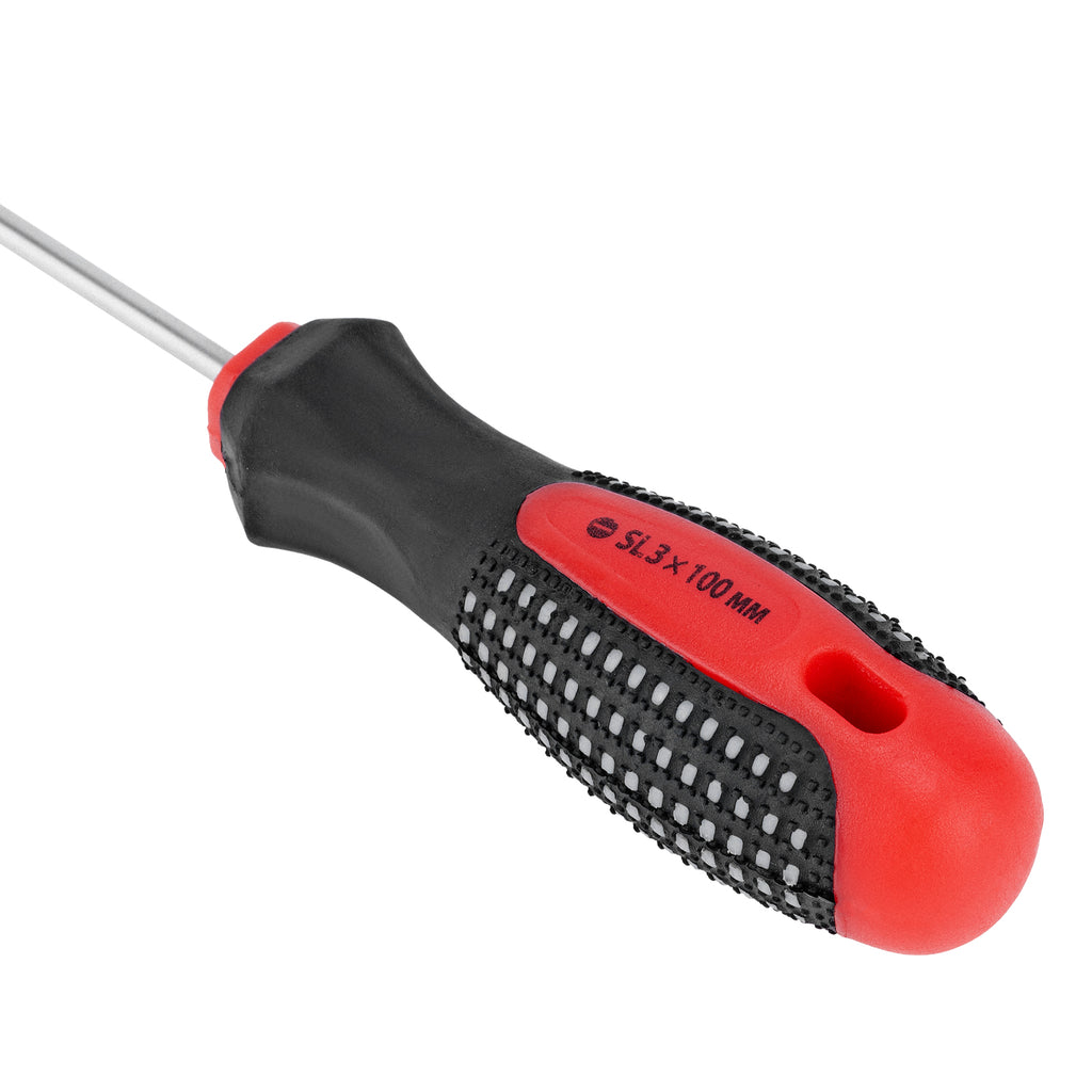 Отвертка Fusion, SL3,0 х 100 мм, трикомпонентна дръжка "anti slip" MTX