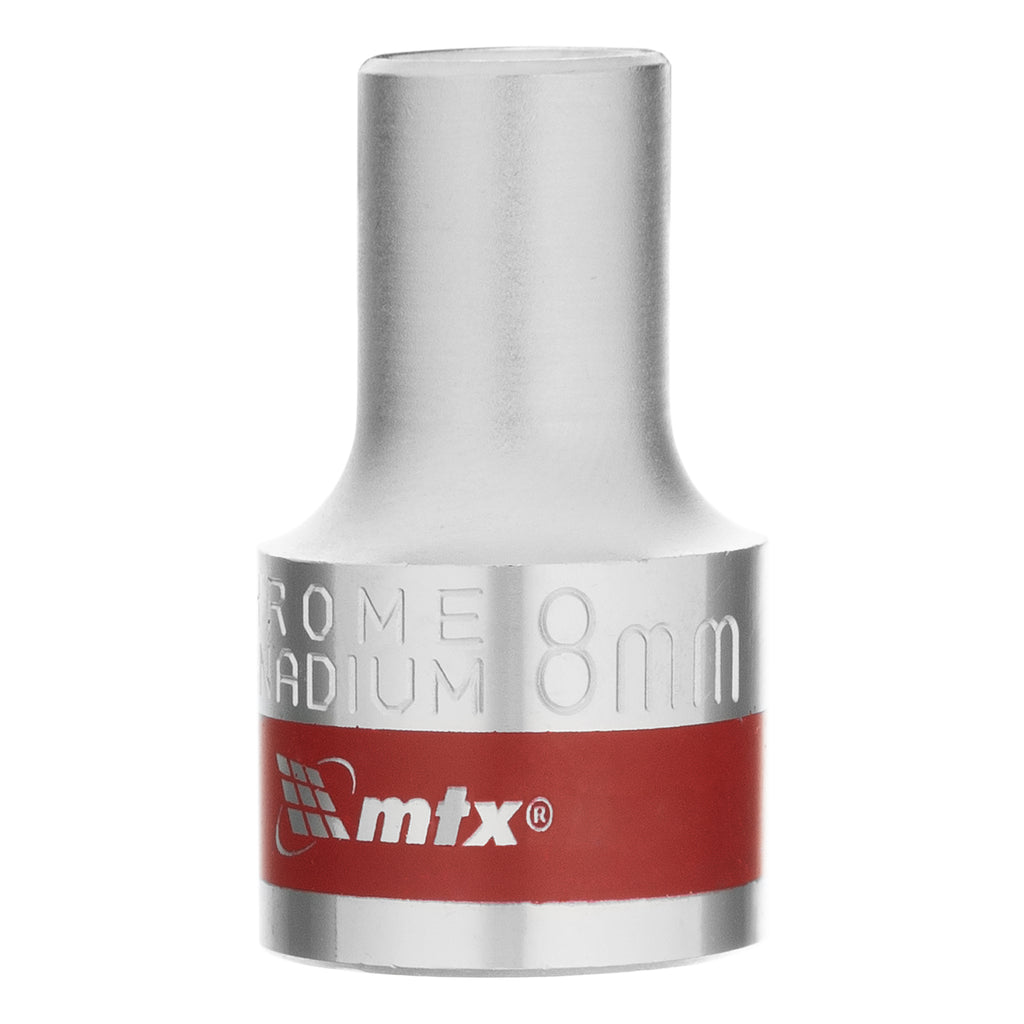 Вложка, 1/2",  8 мм, 12-стенна, CrV, хромирана MTX