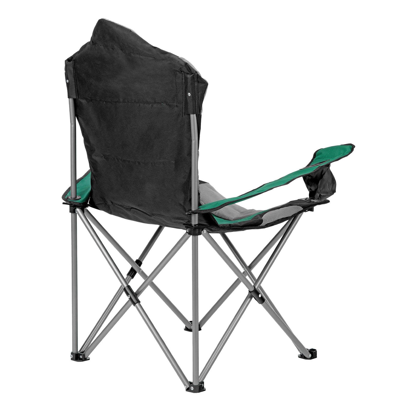 Стол с подлакътници, сгъваем, поставка за чаша, 60х60х110/92 см, Camping Palisad