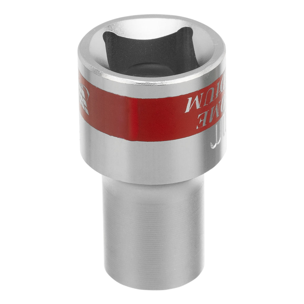 Вложка, 1/2", 10 мм, шестостенна, CrV, хромирана MTX