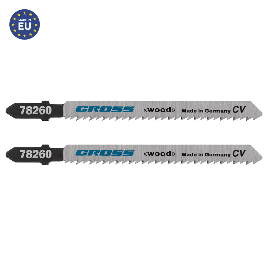 Ножове за прободен трион за дърво, 2 бр. (3101-T101B) Gross