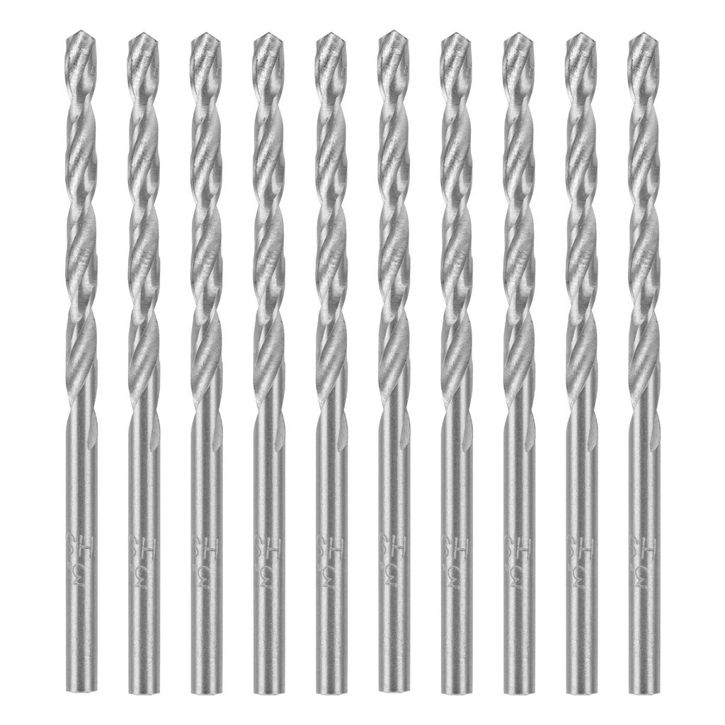 Свредло за метал, 3,4 mm, полирано, 10 бр. цилиндрична опашка MTX