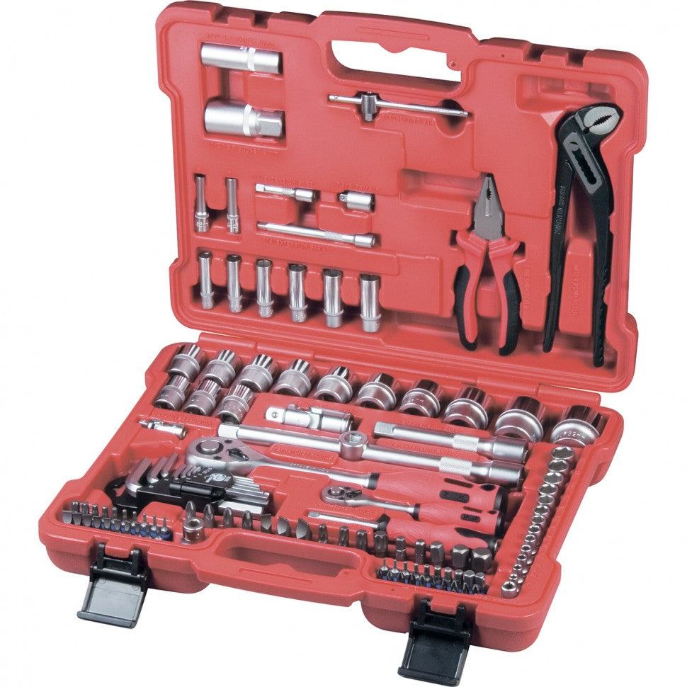 К-т инструменти, 117 части, 1/4", 1/2" и 5/16" MTX PROFI