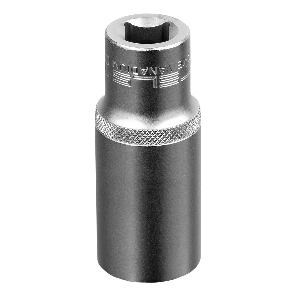 Вложка ударна, удължена, 24 мм, 6-стенна, CrV, 1/2"  STELS