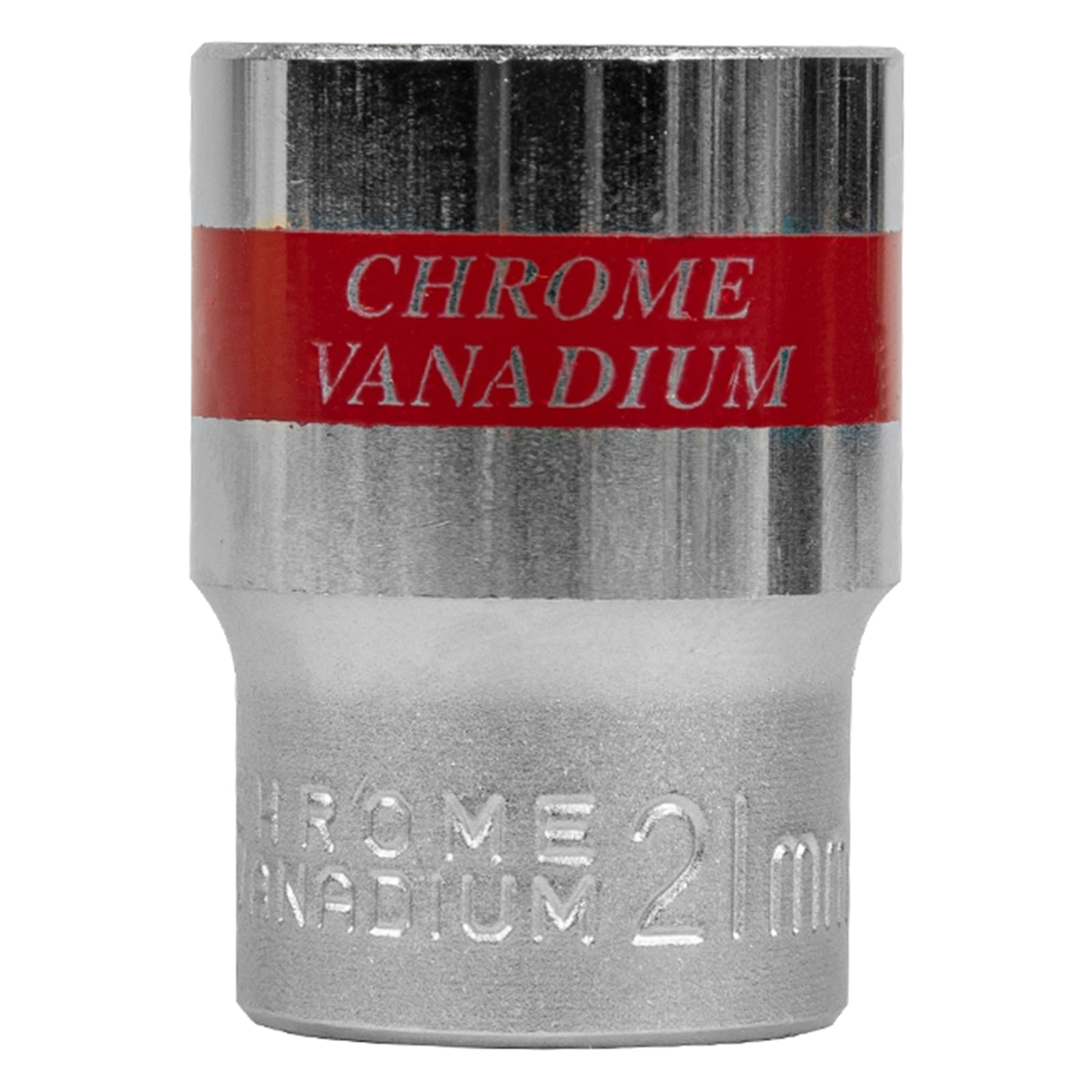 Вложка, 1/2", 21 мм, шестостенна, CrV, хромирана MTX