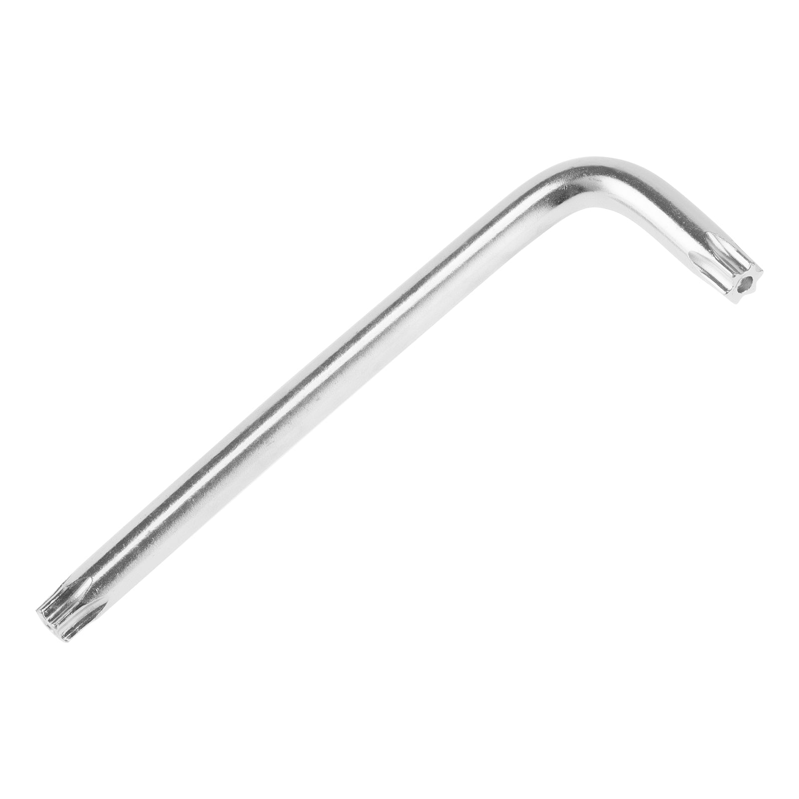 К-т ключове имбусни Tamper-Torx, 9 бр., TT10-TT50, 45x, закален, къси, никелирани SPARTA
