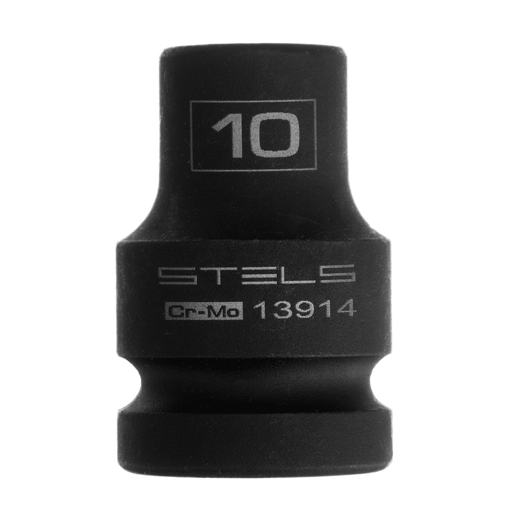 Вложка ударна, шестостенна 10 мм, 1/2", CrMo  STELS
