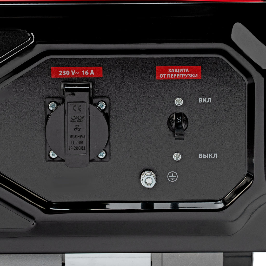 Бензинов генератор RS-3000, 2,2 kW, 230V, ръчен стартер// MTX