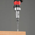 Отвертка реверсивна, К-т битове и вложки, CrV, 16 части, 1/4" MTX