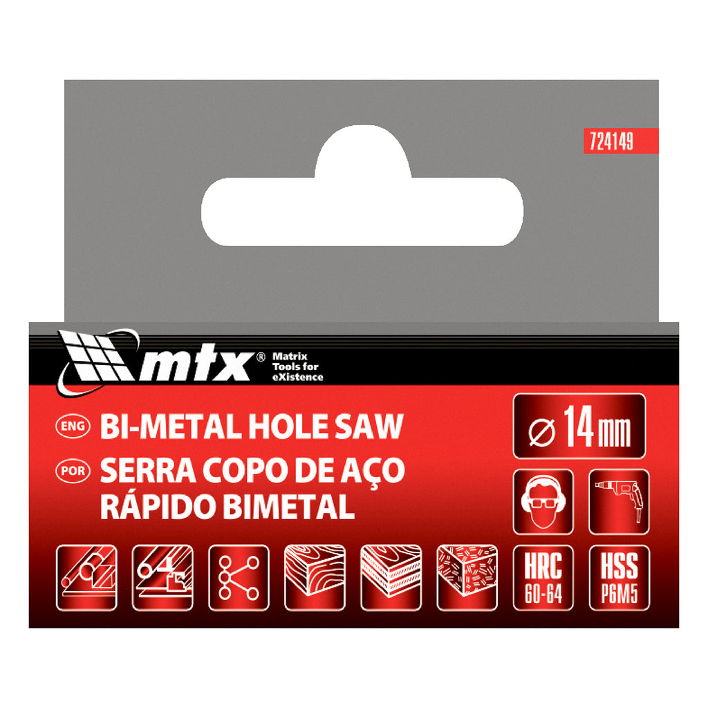 Боркорона Bimetal, 14 мм MTX
