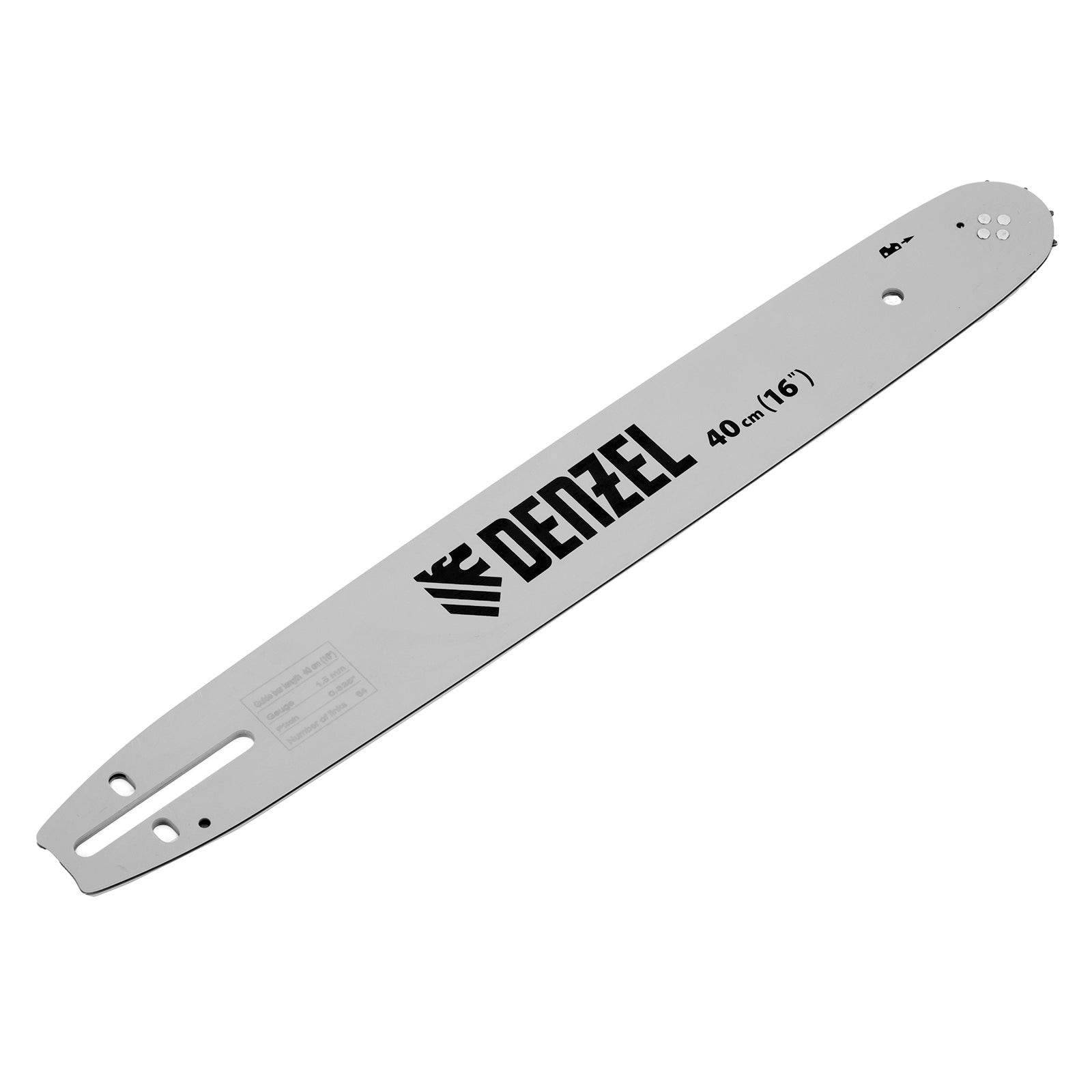 Шина за верижен трион DGS-4516P, шина 40 см (16"), стъпка 0,325", дебел. 1,5 мм, 64 зъба// Denzel