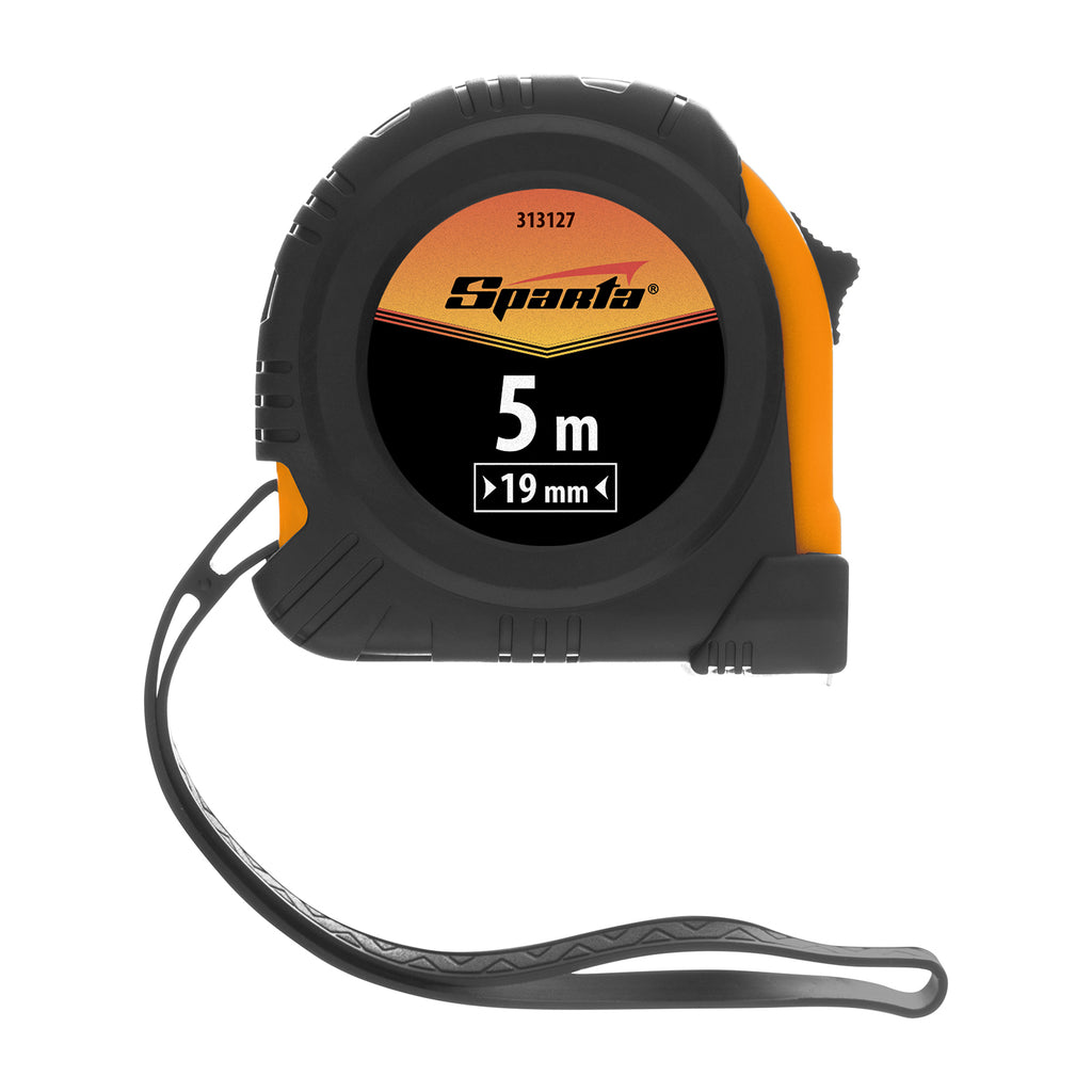 Ролетка Elastica, 5 м x 19 мм, гумирано тяло, CE SPARTA
