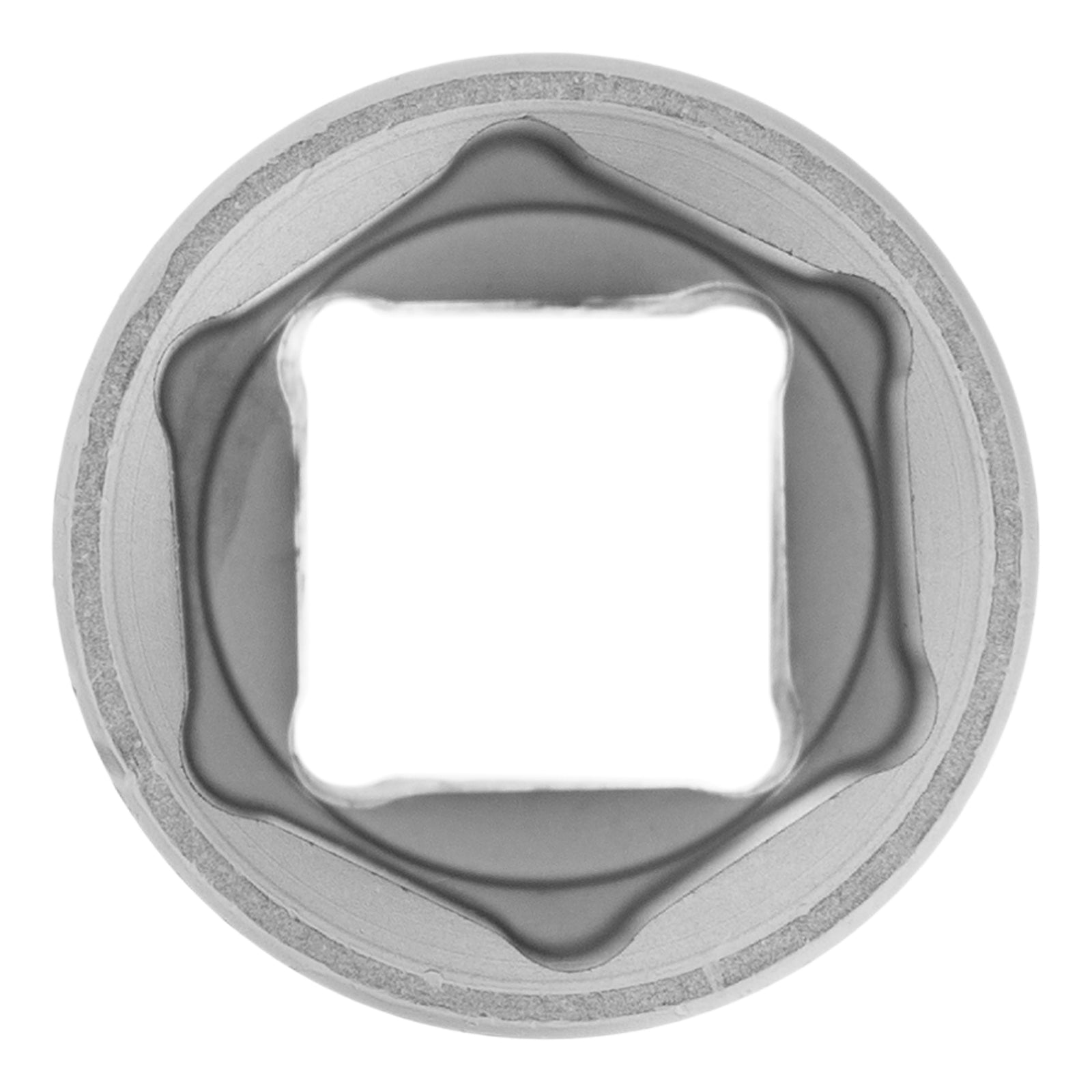Вложка, 1/2", 19 мм, шестостенна, CrV, хромирана MTX