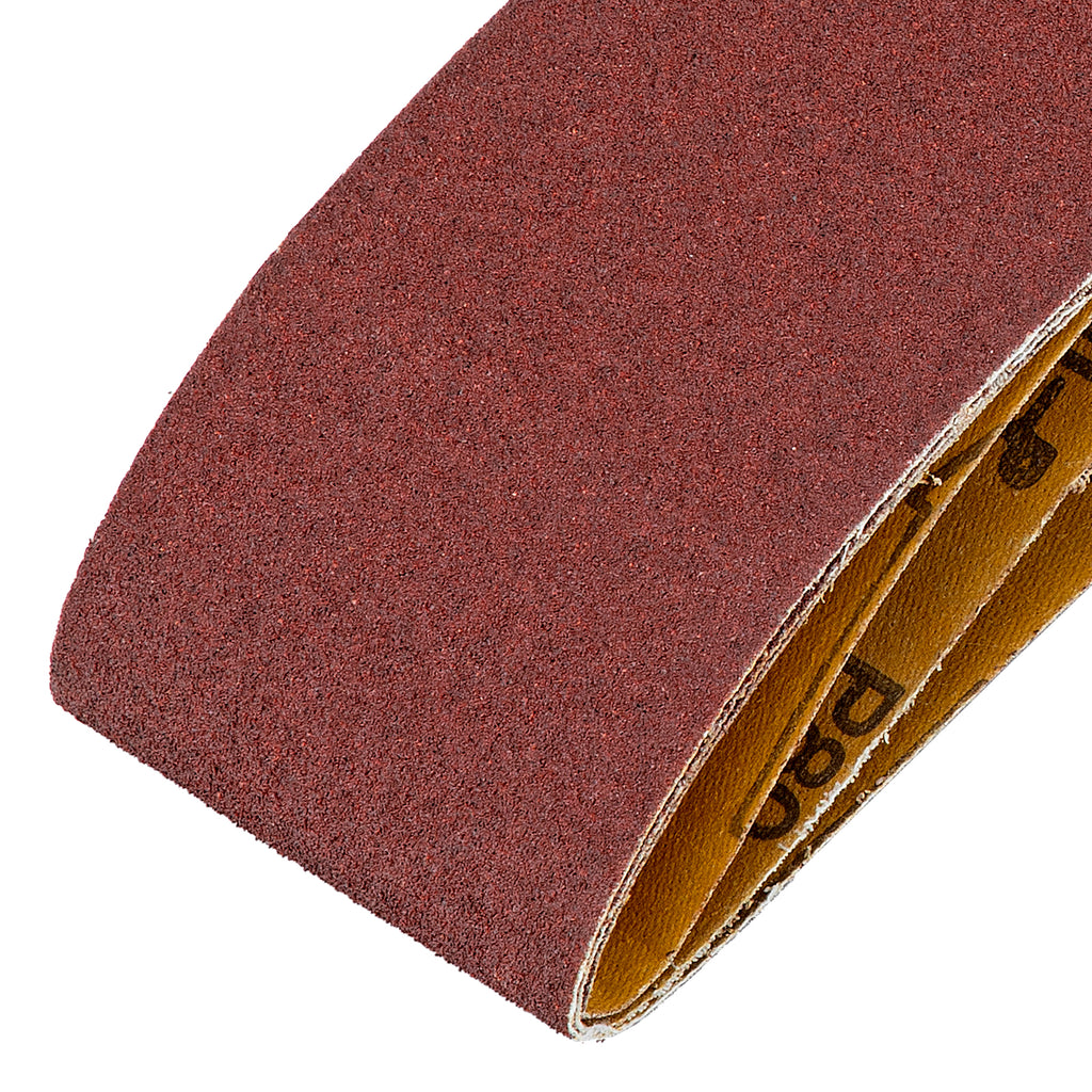 Шкурка за лентова шлифовъчна машина, P  80,  75 х 533 мм, 3 бр. MTX