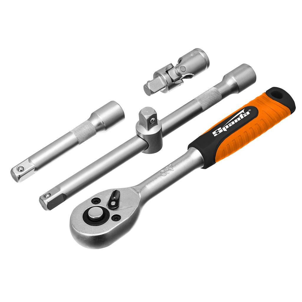 Комплект инструменти, 1/2", CrV, пластмасова кутия 32 бр.// Sparta