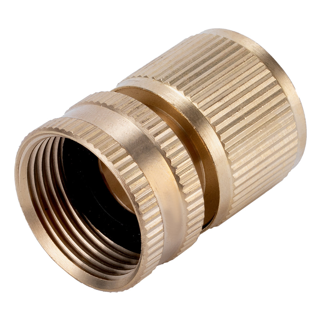 Съединител, вътрешна резба 3/4", месингов Palisad