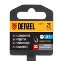 Отвертка SL3х75, S2, трикомпонентна дръжка DENZEL