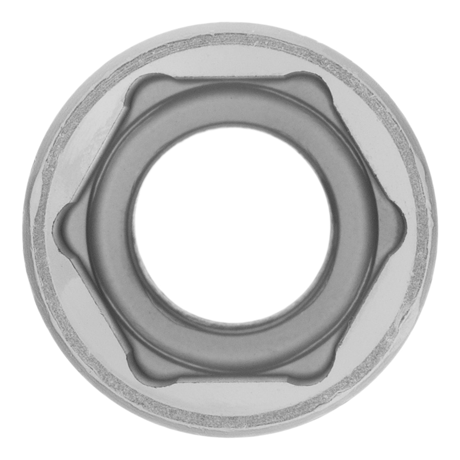 Вложка, 1/2", 18 мм, шестостенна, CrV, хромирана MTX