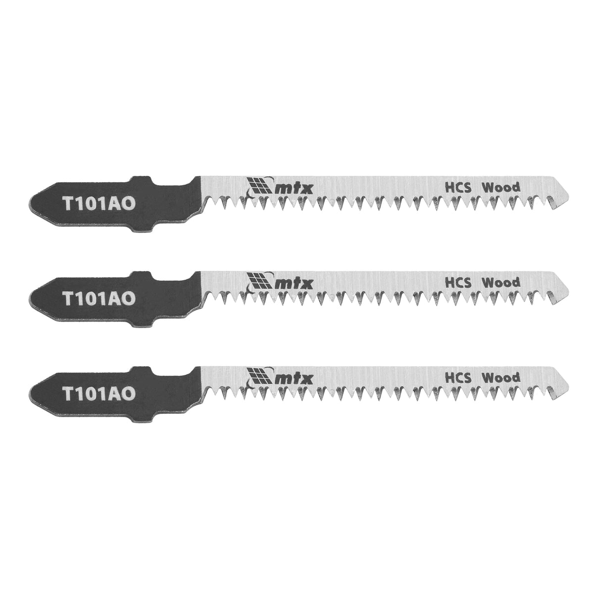 Ножове за прободен трион за дърво, 3 бр., T101AO, 50 х 1,4 мм, за фигур.ряз. MTX