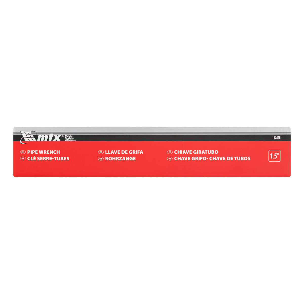 Ключ тръбен, №2, 1.5", с извити челюсти MTX