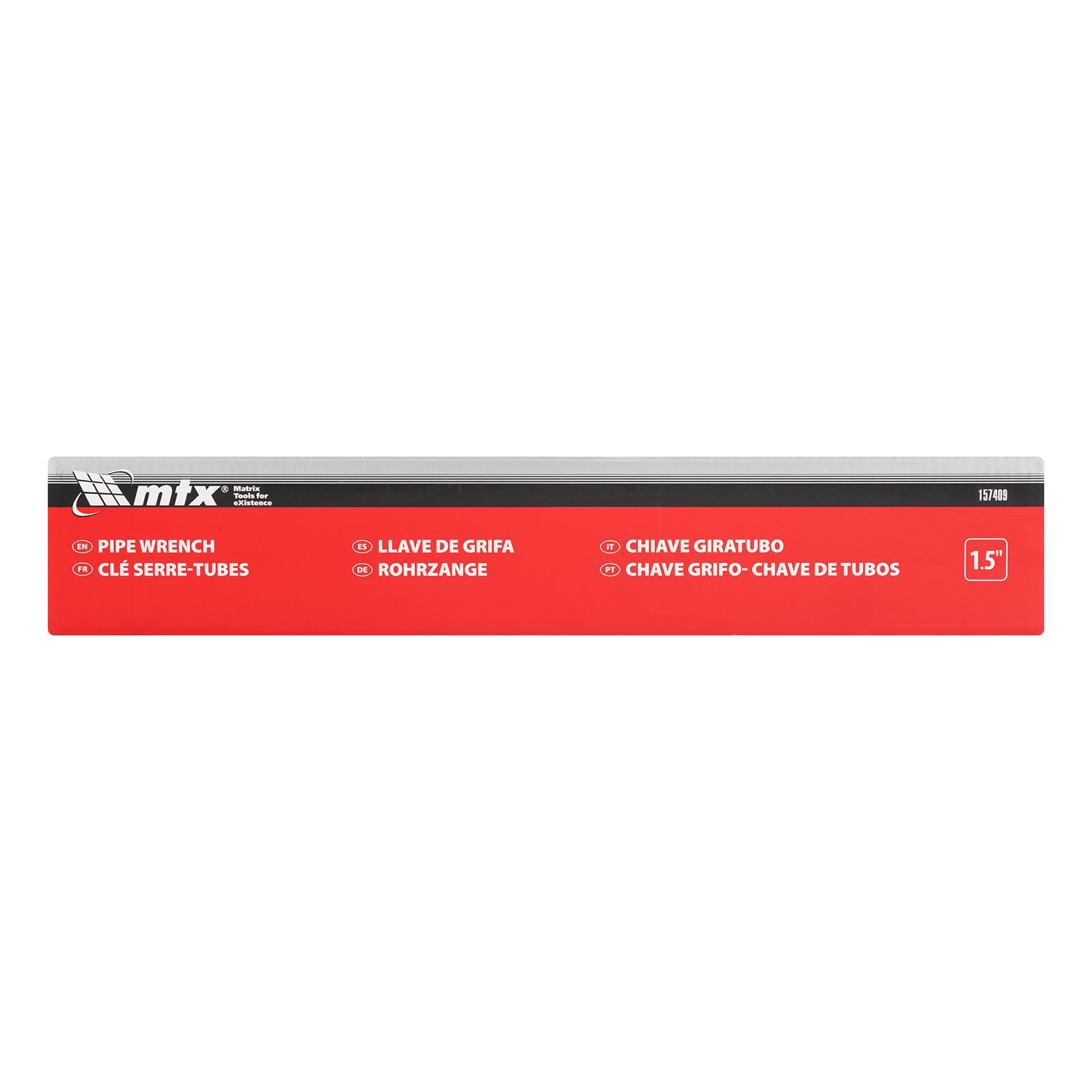 Ключ тръбен, №2, 1.5", с извити челюсти MTX