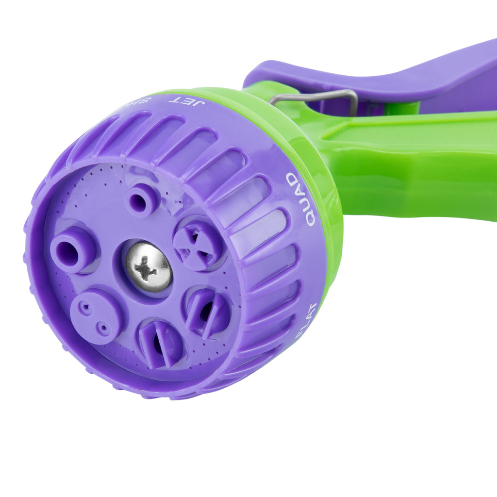 Маркуч спирален, 7,5м х 10мм+съед., адаптер кран 1/2"-3/4", пистол.пръск. 7 ф. Palisad