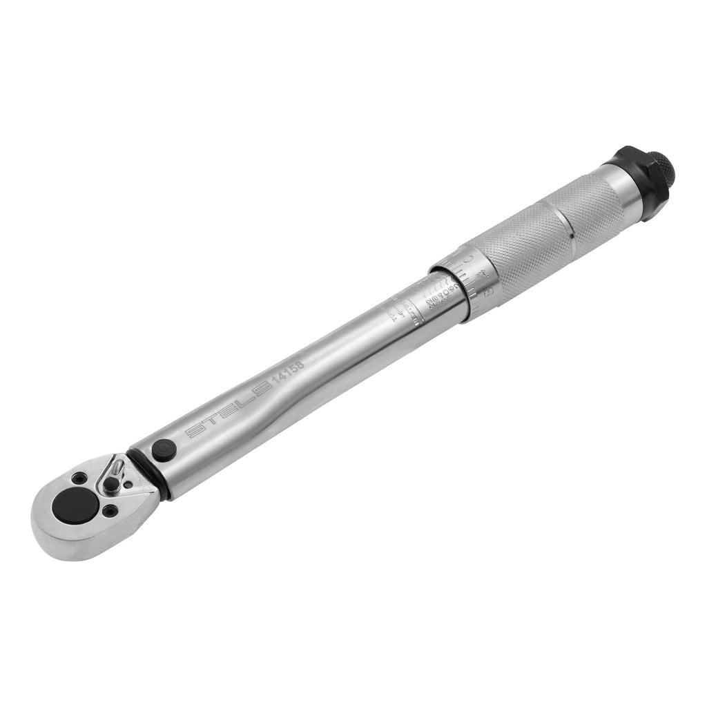 Ключ динамометричен 5-24 Nm, 1/4", CrV, хромиранStels