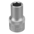 Вложка 11 мм, 6-стенна, CrV,1/2"  STELS