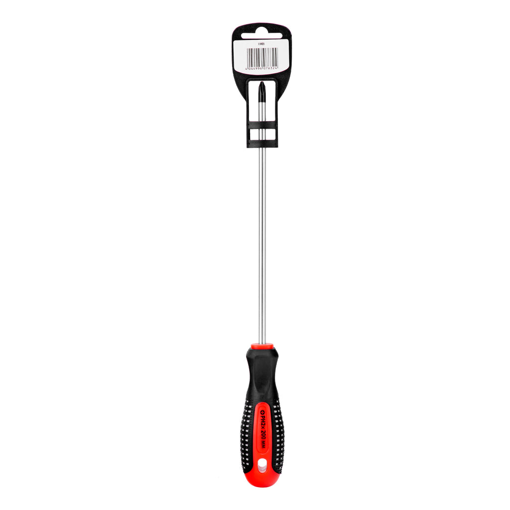 Отвертка Fusion, PH2 х 200 мм, CrV, трикомпонентна дръжка "anti slip" MTX
