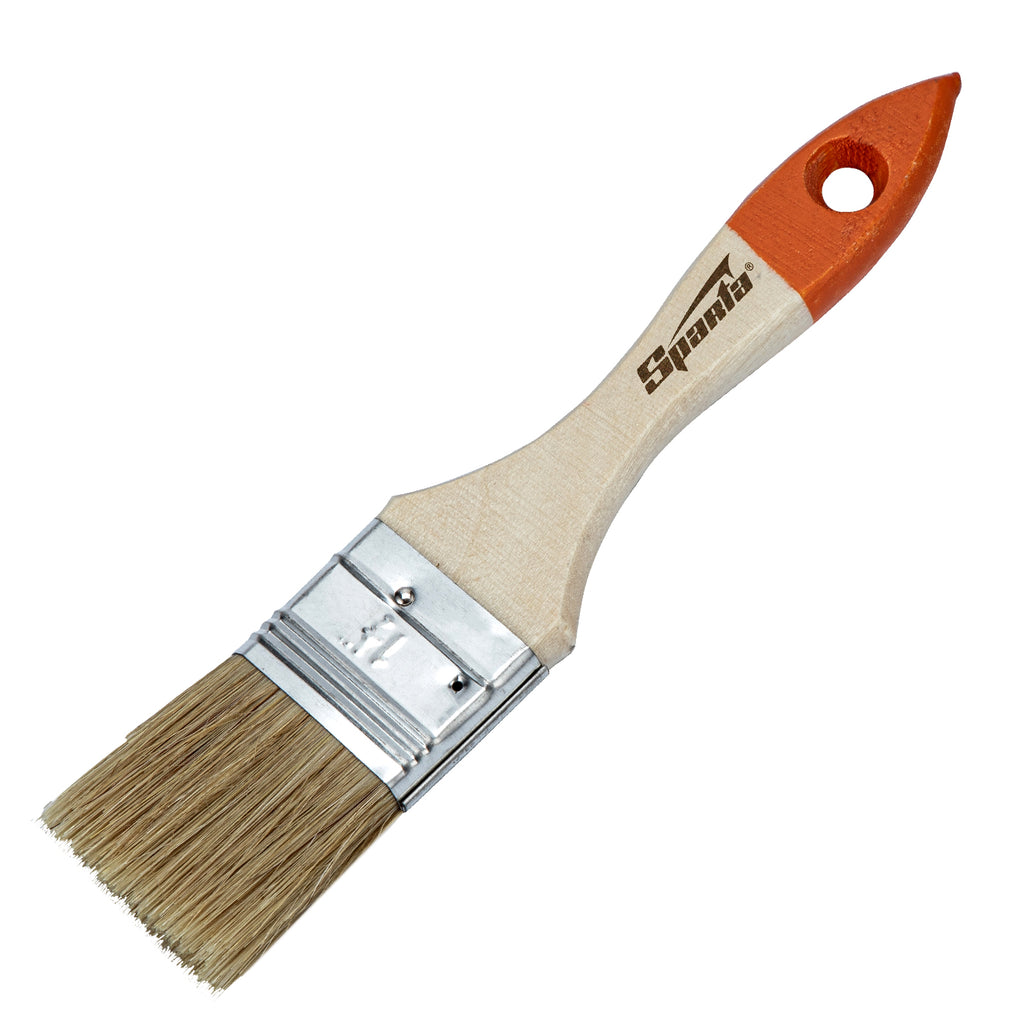 К-т четки,  6 бр. (плоски 3/4", 1", 1,5", кръгли №1, №2, №4) SPARTA