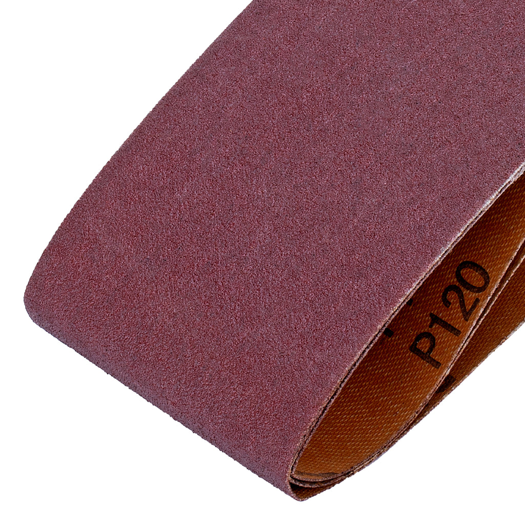Шкурка за лентова шлифовъчна машина, P 120,  75 х 457 мм, 3 бр. MTX