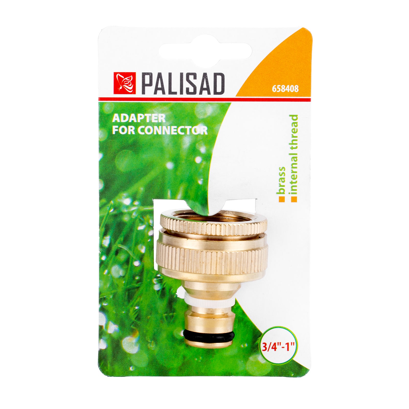Адаптер за кран, вътрешна резба  3/4"-1", месингов PALISAD