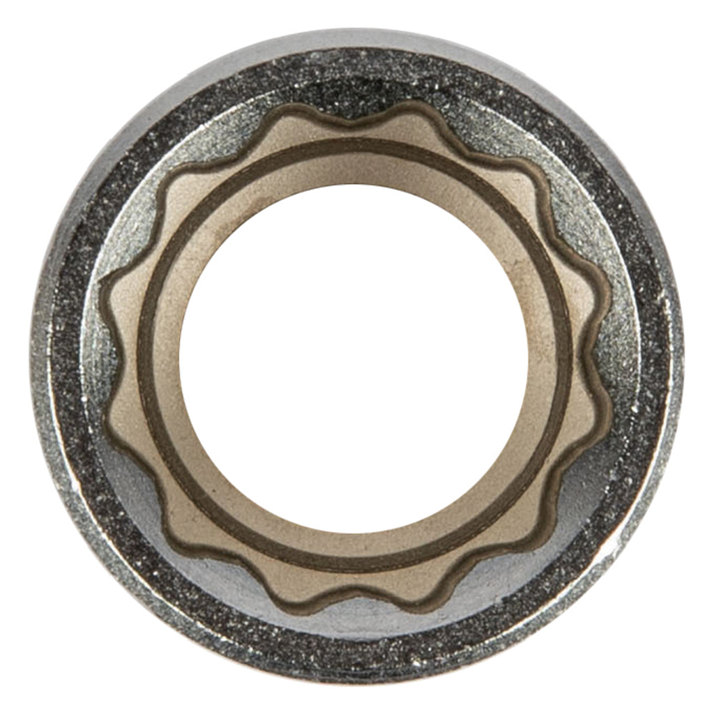 Вложка, 1/2", 15 мм, 12-стенна, CrV, хромирана MTX