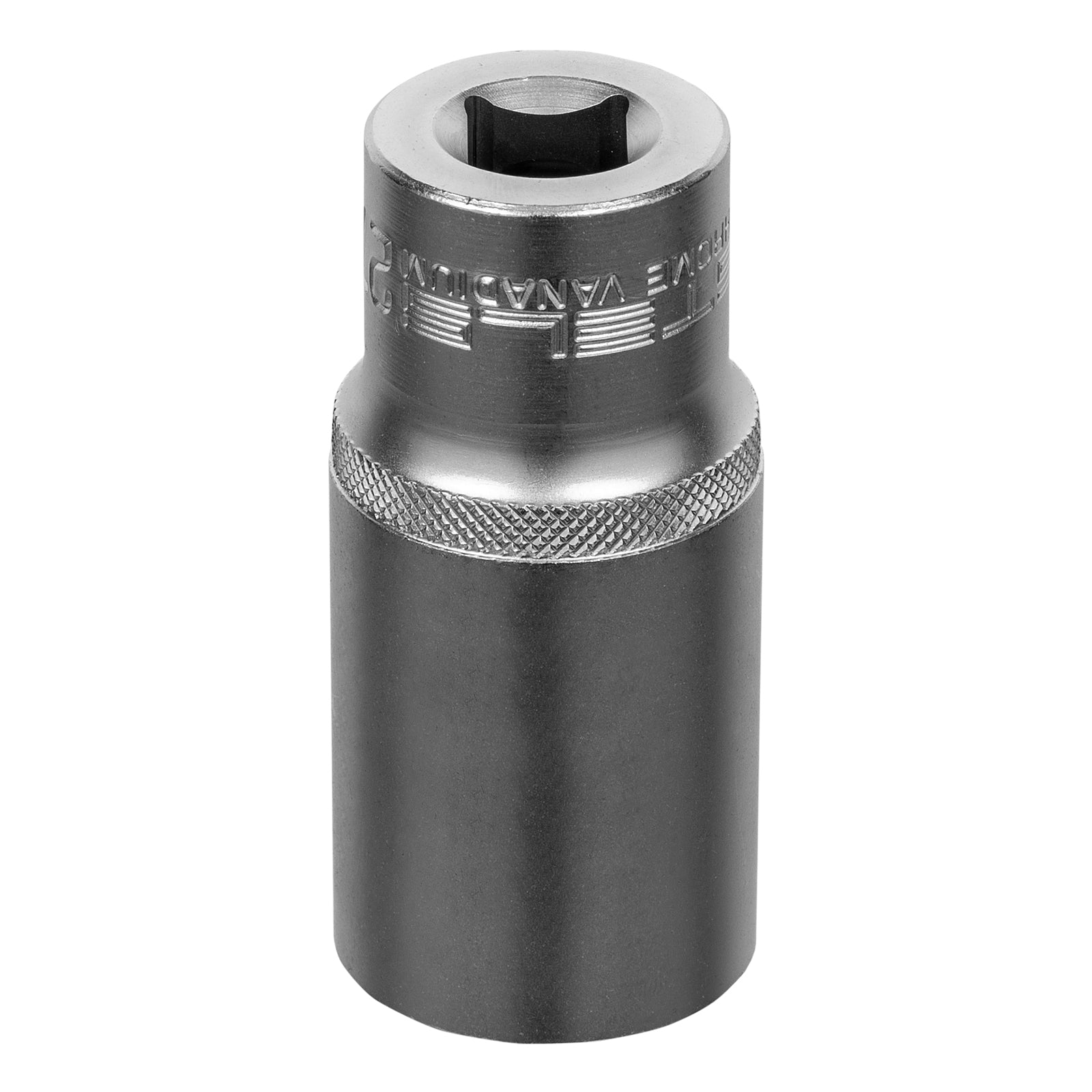 Вложка ударна, удължена, 27 мм, 6-стенна, CrV, 1/2"  STELS
