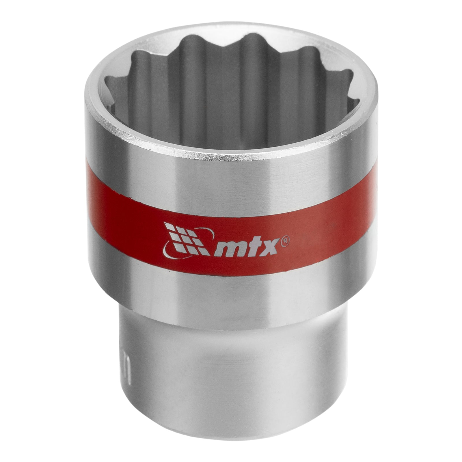 Вложка, 1/2", 24 мм, 12-стенна, CrV, хромирана MTX
