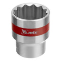 Вложка, 1/2", 24 мм, 12-стенна, CrV, хромирана MTX