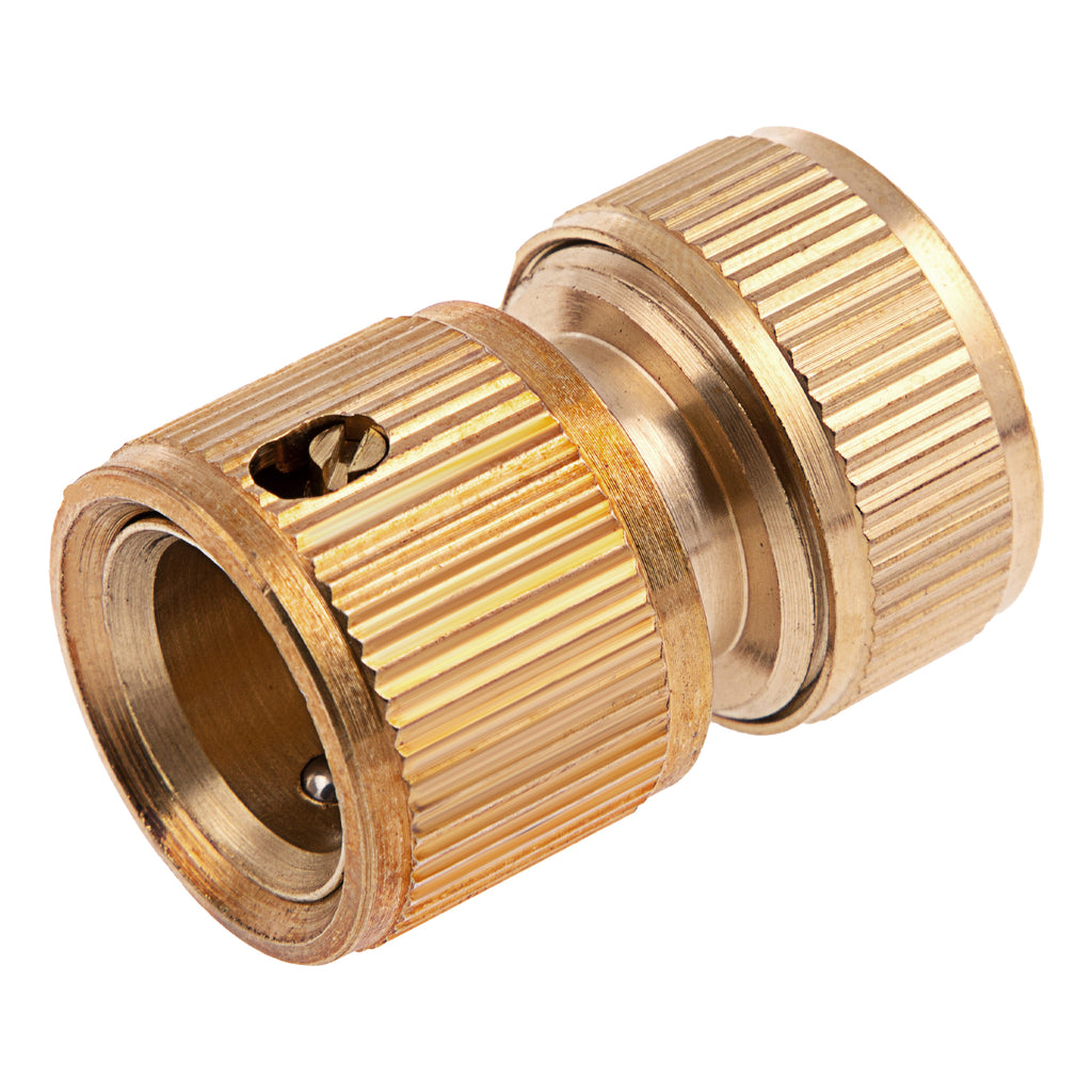 Съединител за маркуч, бърза връзка 1/2", месингов Palisad