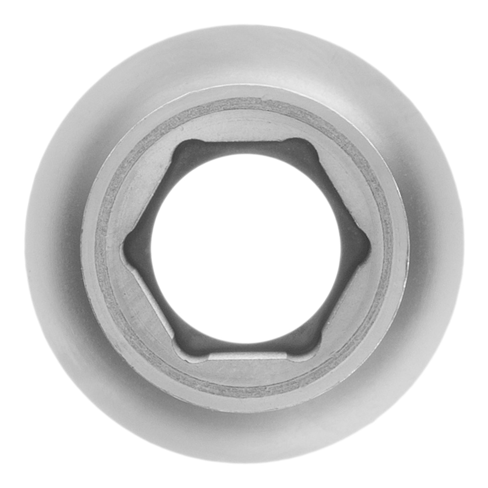 Вложка, 1/2", 10 мм, шестостенна, CrV, хромирана MTX