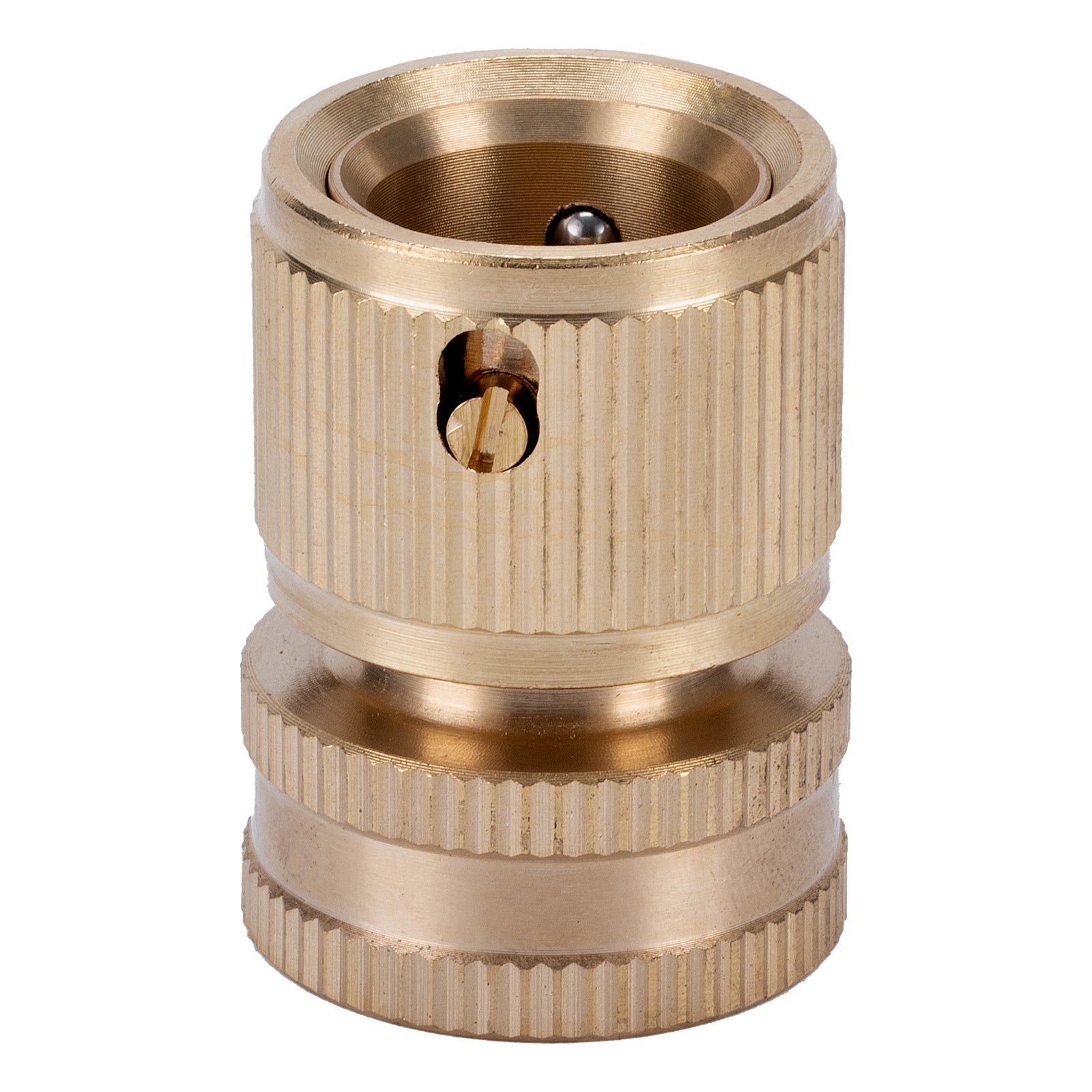 Съединител, вътрешна резба 3/4", месингов Palisad