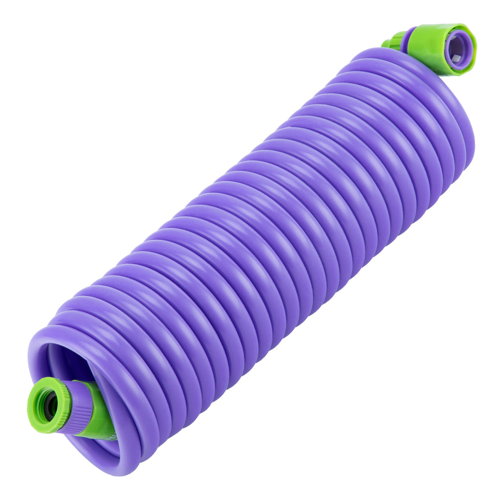 Маркуч спирален, 7,5м х 10мм+съед., адаптер кран 1/2"-3/4", пистол.пръск. 7 ф. Palisad