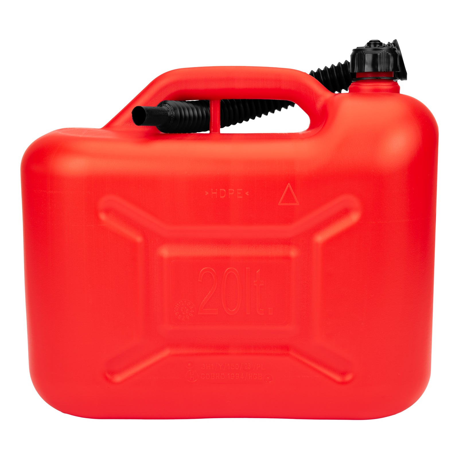 Туба за гориво, вертикална, 20 L, пластмасова MTX