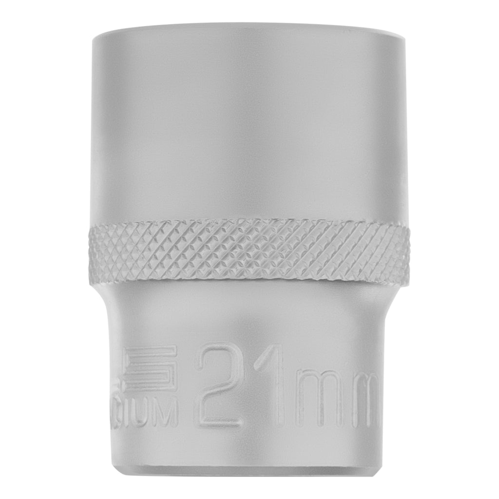 Вложка 21 мм, 6-стенна, CrV, 1/2"  STELS
