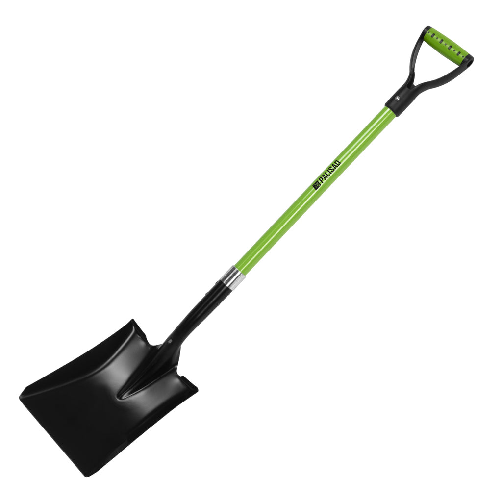 Лопата права, 235х290х1150 мм, дръжка от фибростъкло Palisad