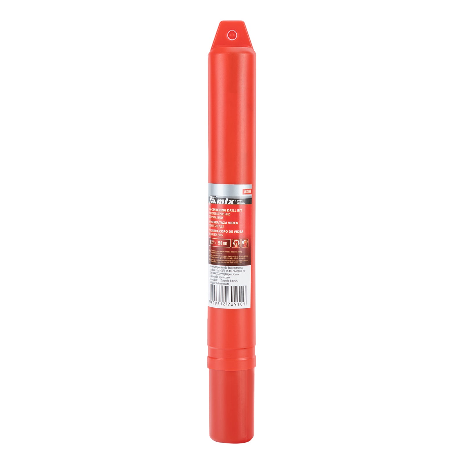 Опашка SDS PLUS с центриращо свредло за боркорони за бетон, M22 х 250 мм MTX