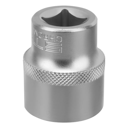 Вложка 24 мм, 12-стенна, CrV, 1/2", хромирана Stels