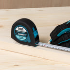 Ролетка Ergonomisch, 10 м х 25 мм, магнитен гумиран накрайник Gross