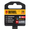 Отвертка PH2х150, S2, трикомпонентна дръжка DENZEL