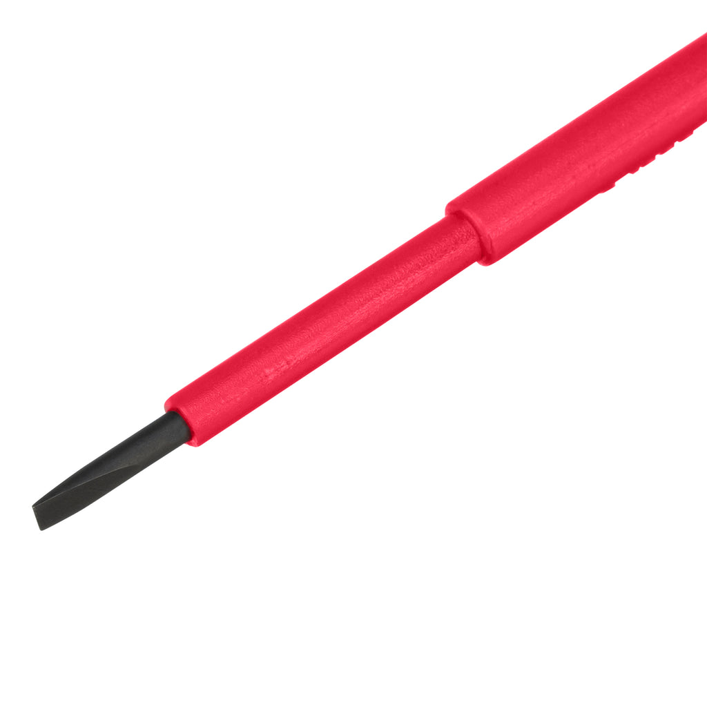 Отвертка Insulated, SL3,0 х 80 мм, CrMo, до 1000 V, двукомпонентна дръжка MTX